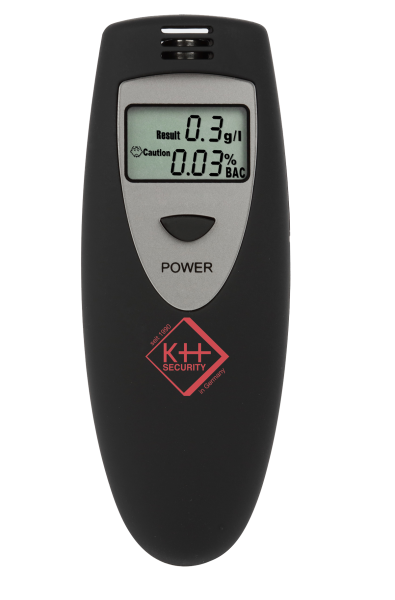 Digitaler Alkoholtester, schwarz