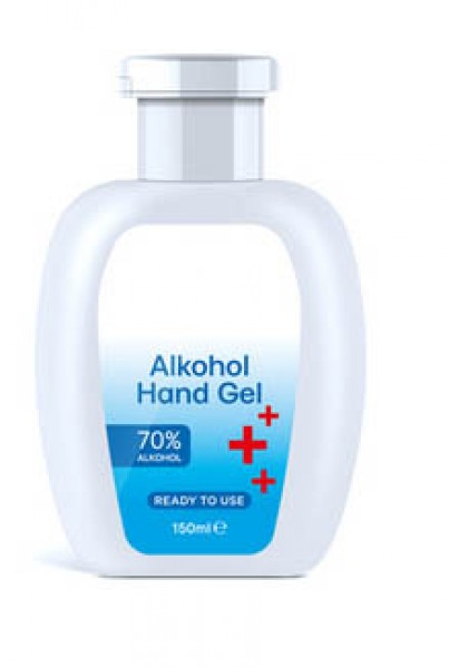 Hand-Desinfektionsgel 150 ml Made in Germany