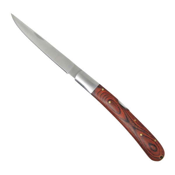 Taschenmesser, lange Klinge mit Holz "Wood"