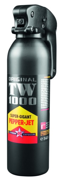 Pfefferspray TW1000 400 ml „Super Gigant“ Flüssigstrahl