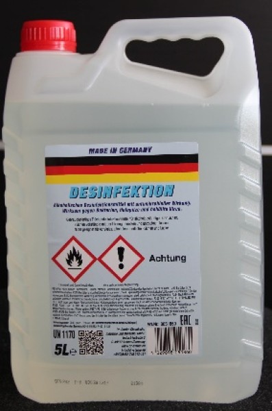 5 Liter Desinfektionsmittel -Made in Germany