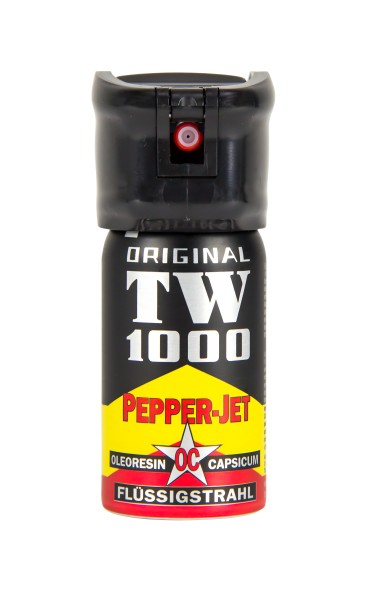 Pfefferspray TW1000 Strahl mit FlipTop Deckel in verschiedenen Größen