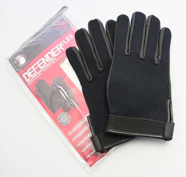 Durchsuchungs Handschuh Defender leichtes Tragegefühl mit schnitthemmender Kevlar- Einlage S
