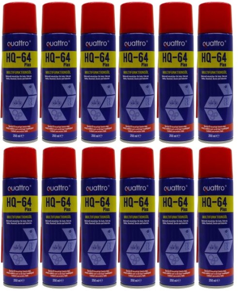 Multifunktionsöl HQ-64 plus 12x250 ml