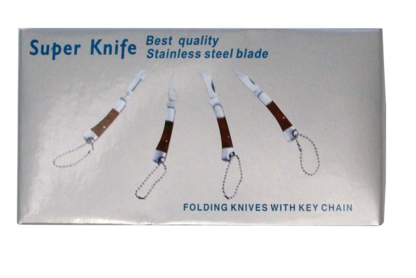 4er Set Mini-Klappmesser