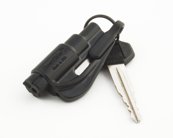 Resqme - Rettungstool mit Schlüsselanhänger Schwarz