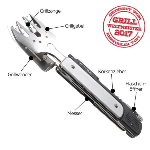 Roxon BBQ Tool 6 in 1