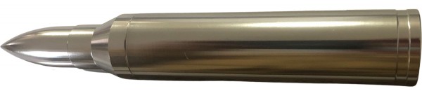 LED Aluminium Flashlight „Bullet Light“ Silber