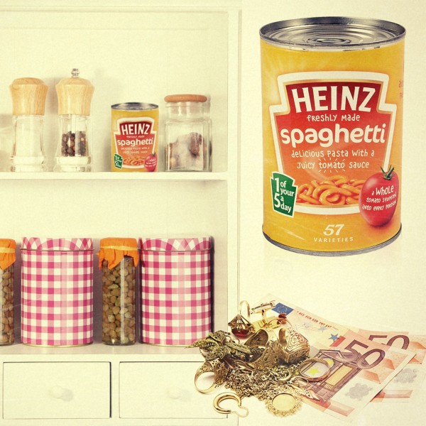 Safe (Ausführung: Konservendose) Heinz Spaghetti