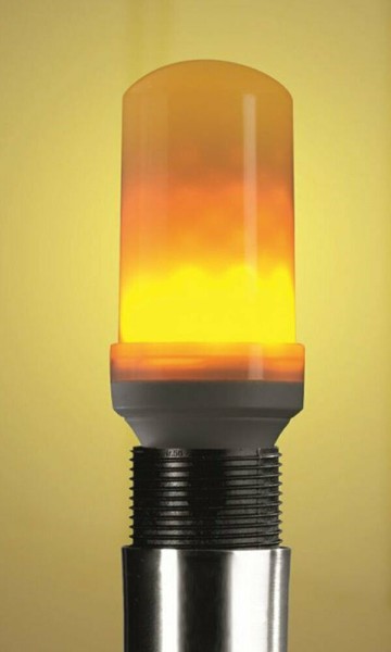 LED-Flammenlampe - Glühbirne easymaxx