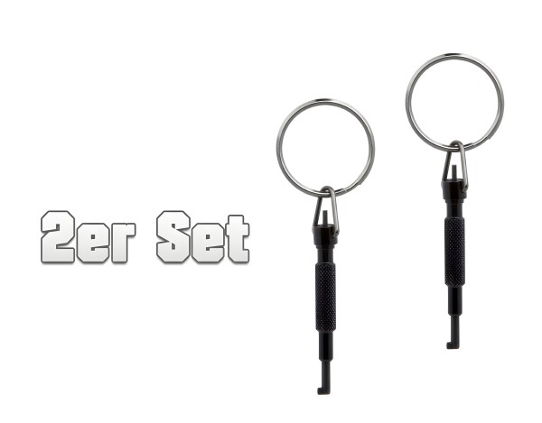 2er Set universal Schlüssel für Handschellen (außer 240101)